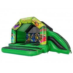 Gonfiabile Con Slide Tmnt