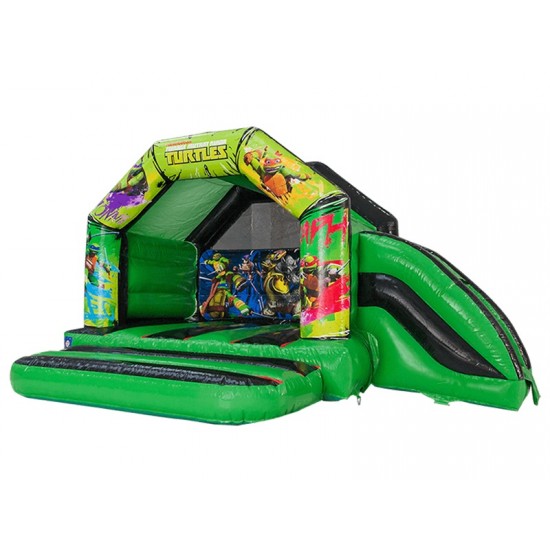 Gonfiabile Con Slide Tmnt Gonfiabile Con Slide Tmnt