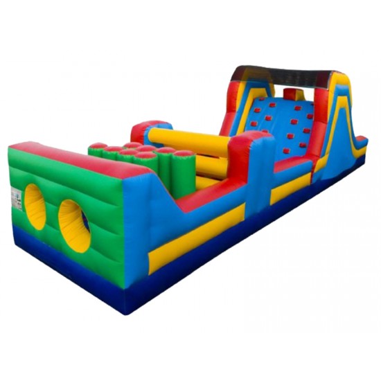 Corsa Ad Ostacoli Gonfiabile Per Saltare