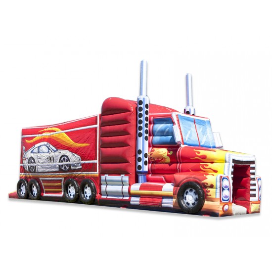 Corsa Ad Ostacoli Gonfiabile Per Camion