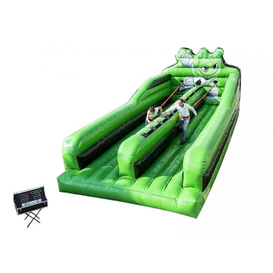 Bungee run gonfiabile verde Bungee run gonfiabile verde