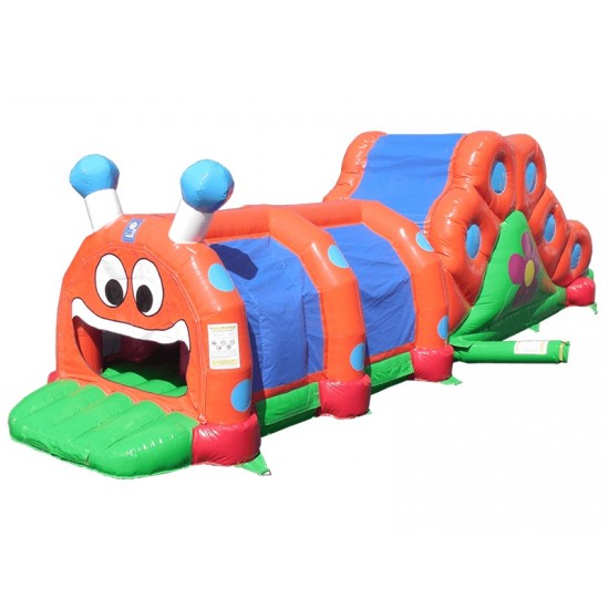 Caterpillar Gonfiabile Con Scivolo
