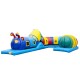 Caterpillar Play Tube Gonfiabile