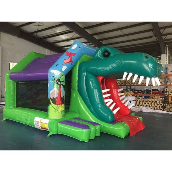 Croco Front Slide Bouncy Castle