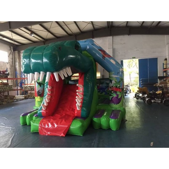 Croco Front Slide Bouncy Castle