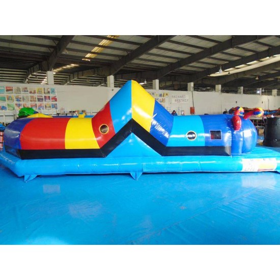 Caterpillar Play Tube Gonfiabile