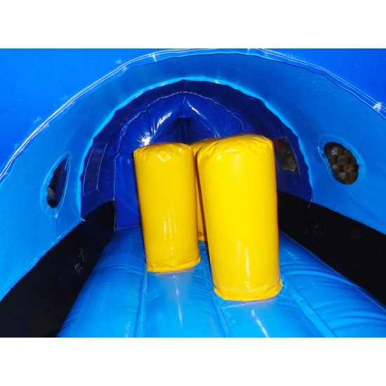 Caterpillar Play Tube Gonfiabile