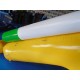 Piccolo scivolo acquatico gonfiabile galleggiante
